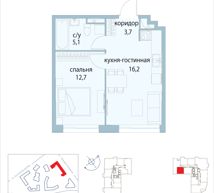 квартира г Москва ул Золоторожский Вал Юго-Восточный административный округ, 11 ст 20 фото 1