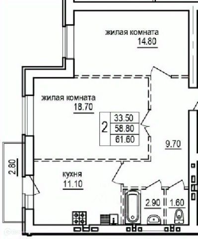 квартира г Саратов Саратов городской округ, Строящийся жилой комплекс На Благодатной фото 1