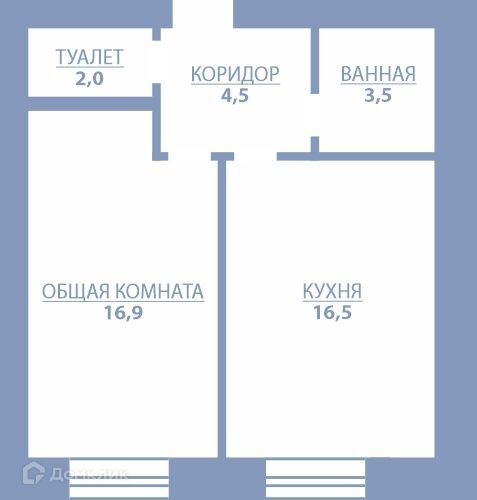 квартира г Тамбов ул Подвойского 6в Тамбов городской округ фото 1