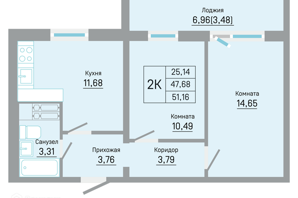 квартира г Пермь ул Автозаводская 5/1 Пермь городской округ фото 1