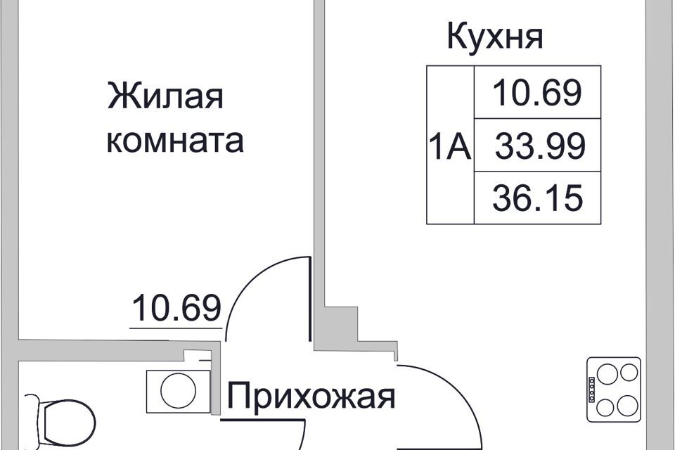 квартира р-н Псковский д Борисовичи фото 1