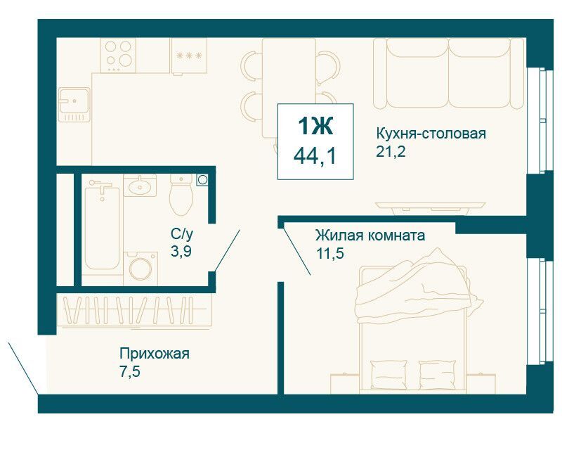 квартира г Екатеринбург ул 8 Марта 197г Екатеринбург городской округ фото 1