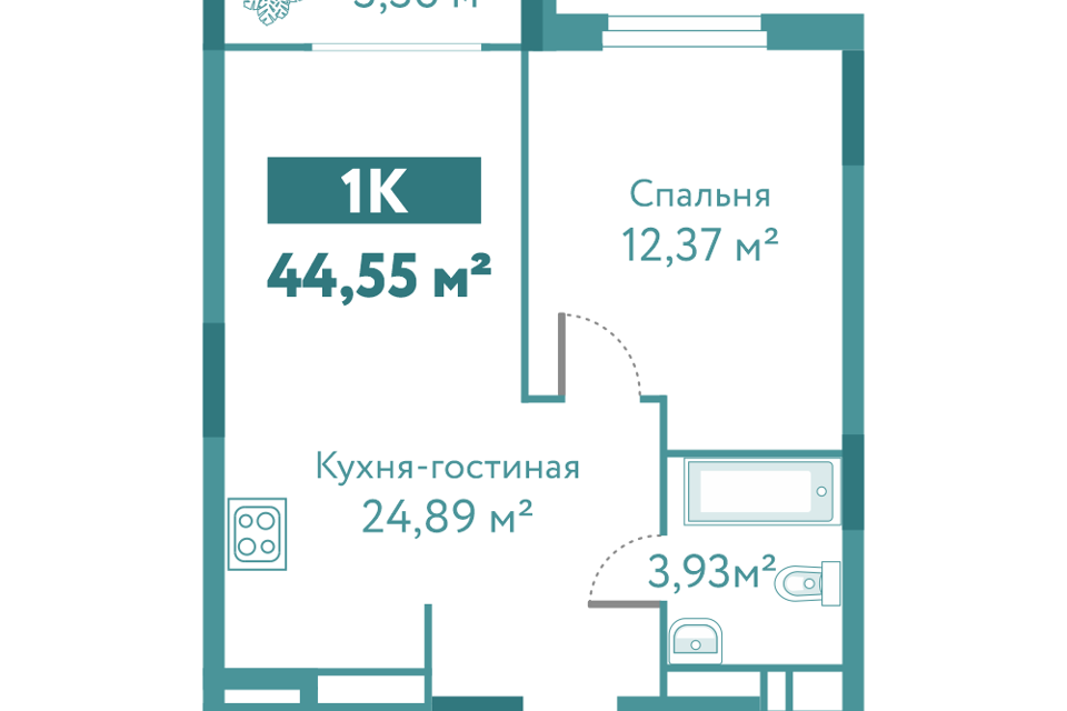 квартира г Тюмень ул Павла Никольского 4 городской округ Тюмень фото 1