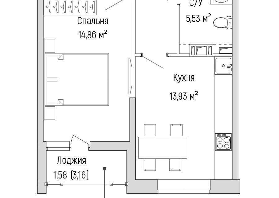 квартира городской округ Красногорск д Бузланово к 2, проезд Александра Невского фото 1