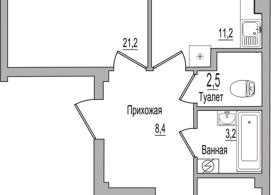 квартира р-н Псковский Борисовичи фото 1