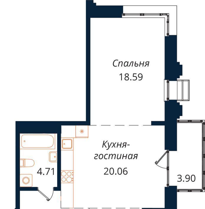 квартира г Иркутск р-н Октябрьский ул Юрия Левитанского фото 1