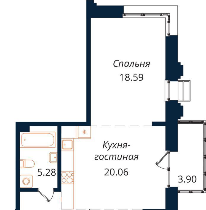 квартира г Иркутск р-н Октябрьский ул Юрия Левитанского фото 1