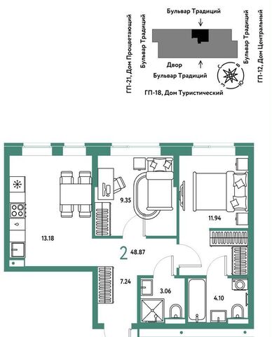 р-н Калининский ул Андрея Кореневского 3 корп. 1 фото