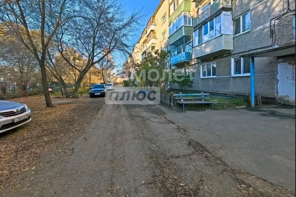 квартира г Омск мкр Входной 23 фото 22