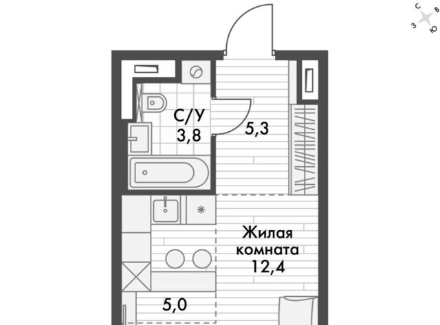 квартира р-н Ленинский ул Крылова 10 фото