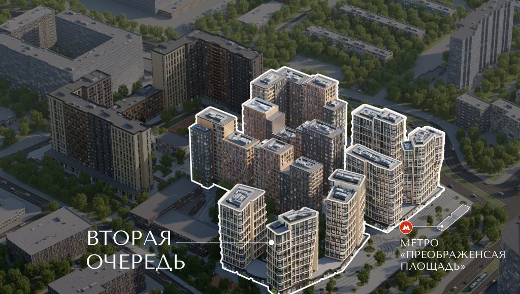 квартира г Москва метро Преображенская площадь ул 1-я Бухвостова 12/11 фото 3