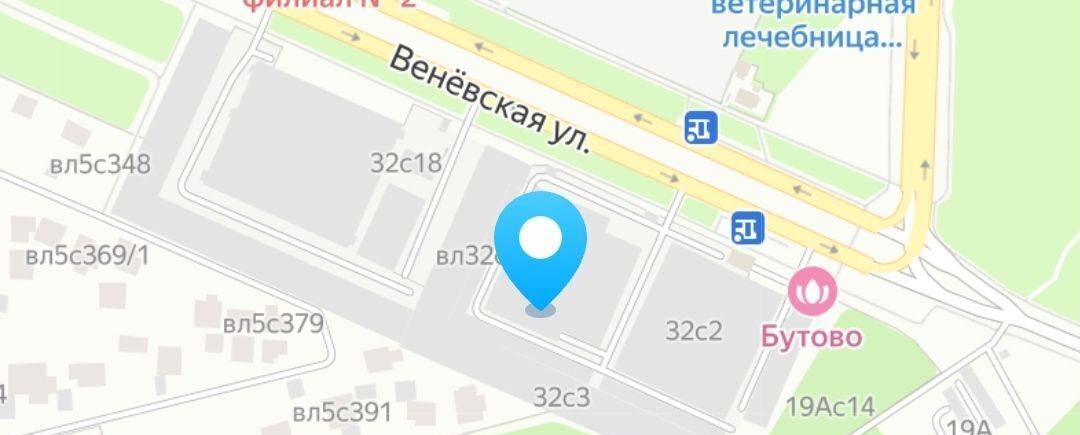 гараж г Москва метро Улица Скобелевская ул Венёвская 32с/1 фото 1