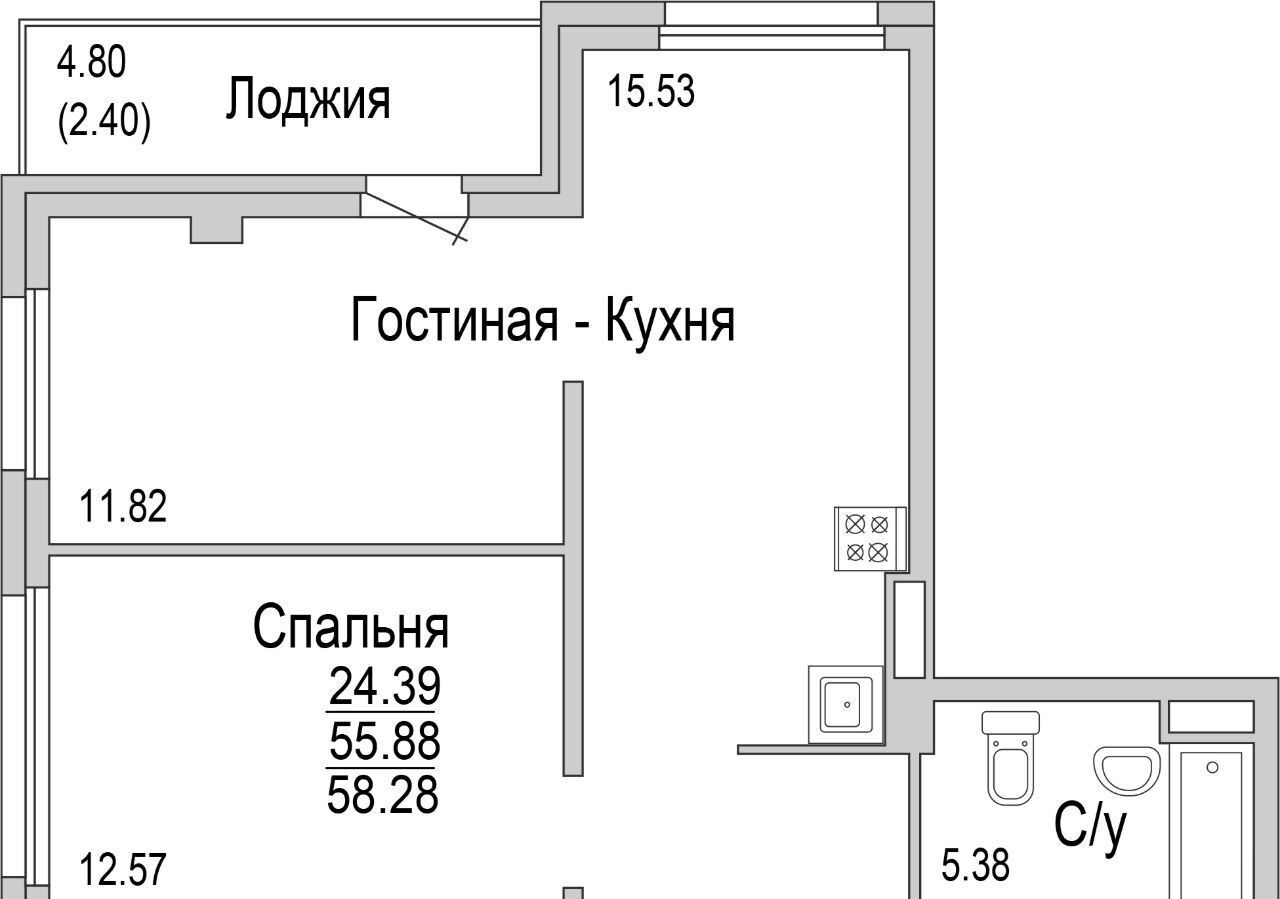 квартира г Набережные Челны р-н Комсомольский Замелекесье 26-й мкр фото 1