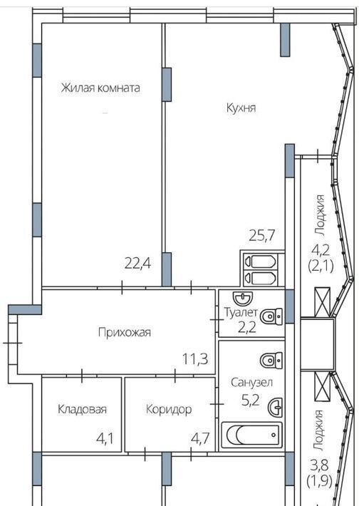 квартира г Воронеж р-н Центральный ул Березовая роща 4а фото 1