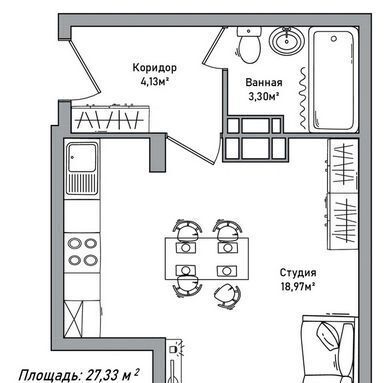 квартира г Ярославль р-н Дзержинский ул Брагинская 18к/2 фото 2