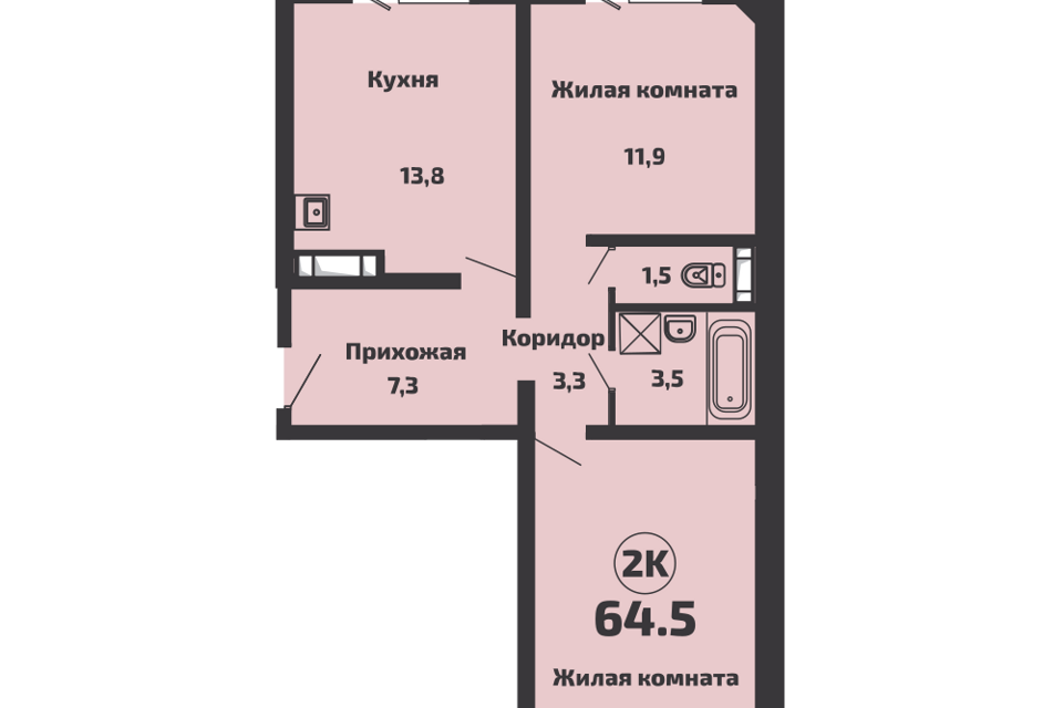 квартира р-н Новосибирский п Садовый Строящийся жилой дом фото 1