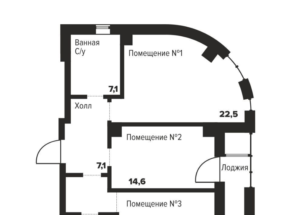 квартира г Челябинск р-н Центральный ул Труда 157а фото 1