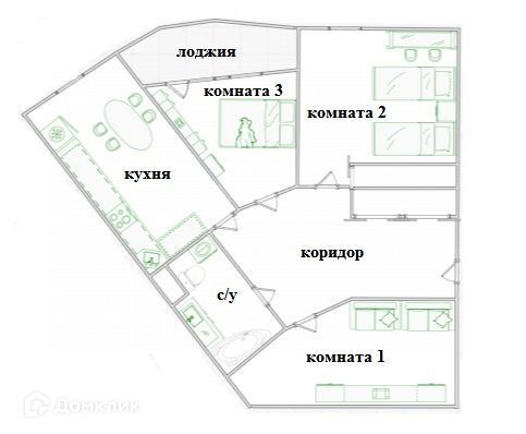 квартира г Люберцы ул Кирова 9/2 Люберцы городской округ фото 3