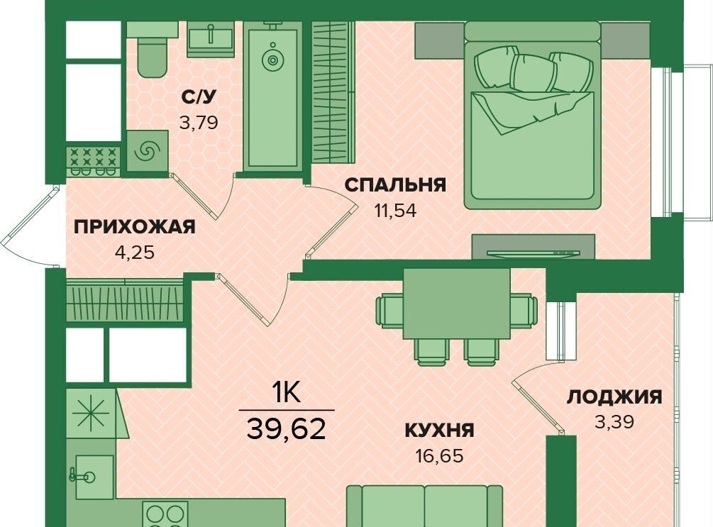 квартира г Тула р-н Центральный ЖК Суворовский 1 2», квартал «Б» фото 2