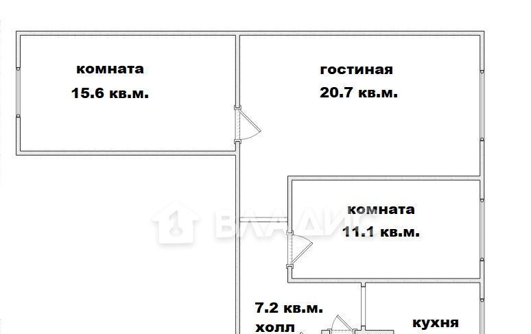 квартира р-н Бессоновский с Грабово ул Юбилейная 7 фото 18