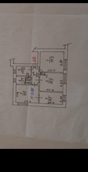 квартира г Ростов-на-Дону Сельмаш ул Студенческая 1 фото 14