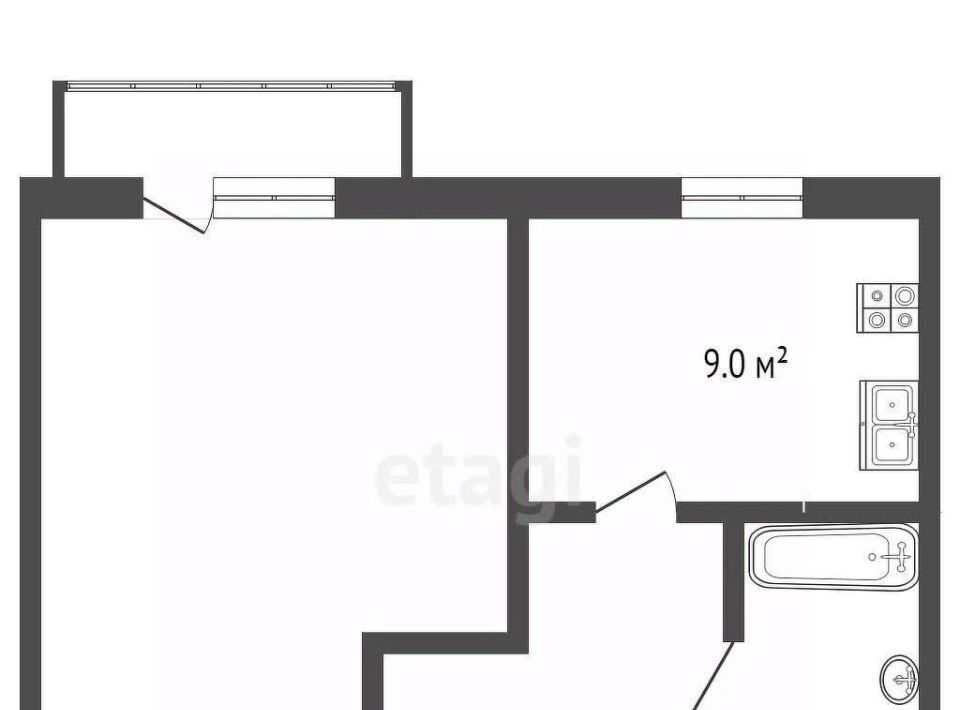 квартира г Ярославль р-н Фрунзенский ул Лескова 38 фото 20