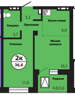 квартира г Красноярск р-н Свердловский ул Лесников фото 1