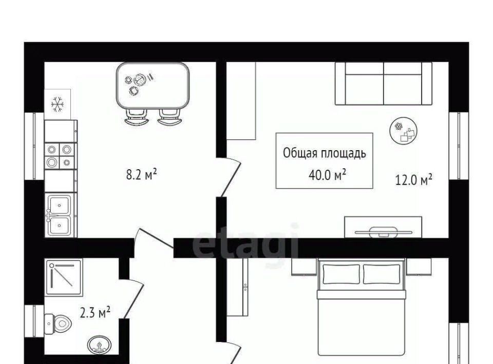 дом р-н Новосибирский п Восход ул Ленина Каменский сельсовет фото 15