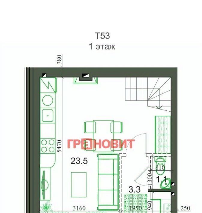 дом р-н Новосибирский с Новолуговое мкр Березки 2 5-й кв-л, 35/1/1 фото 2