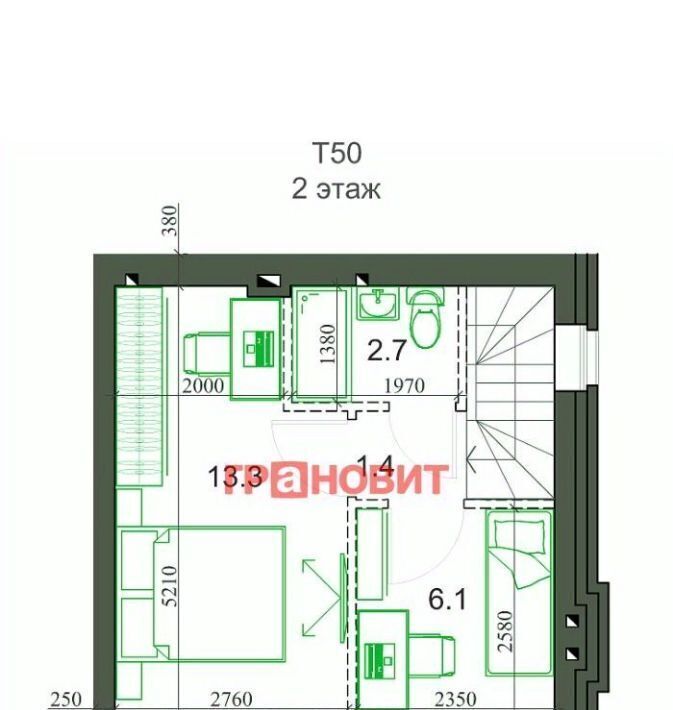 дом р-н Новосибирский с Новолуговое мкр Березки 2 5-й кв-л, 33/1/1 фото 11