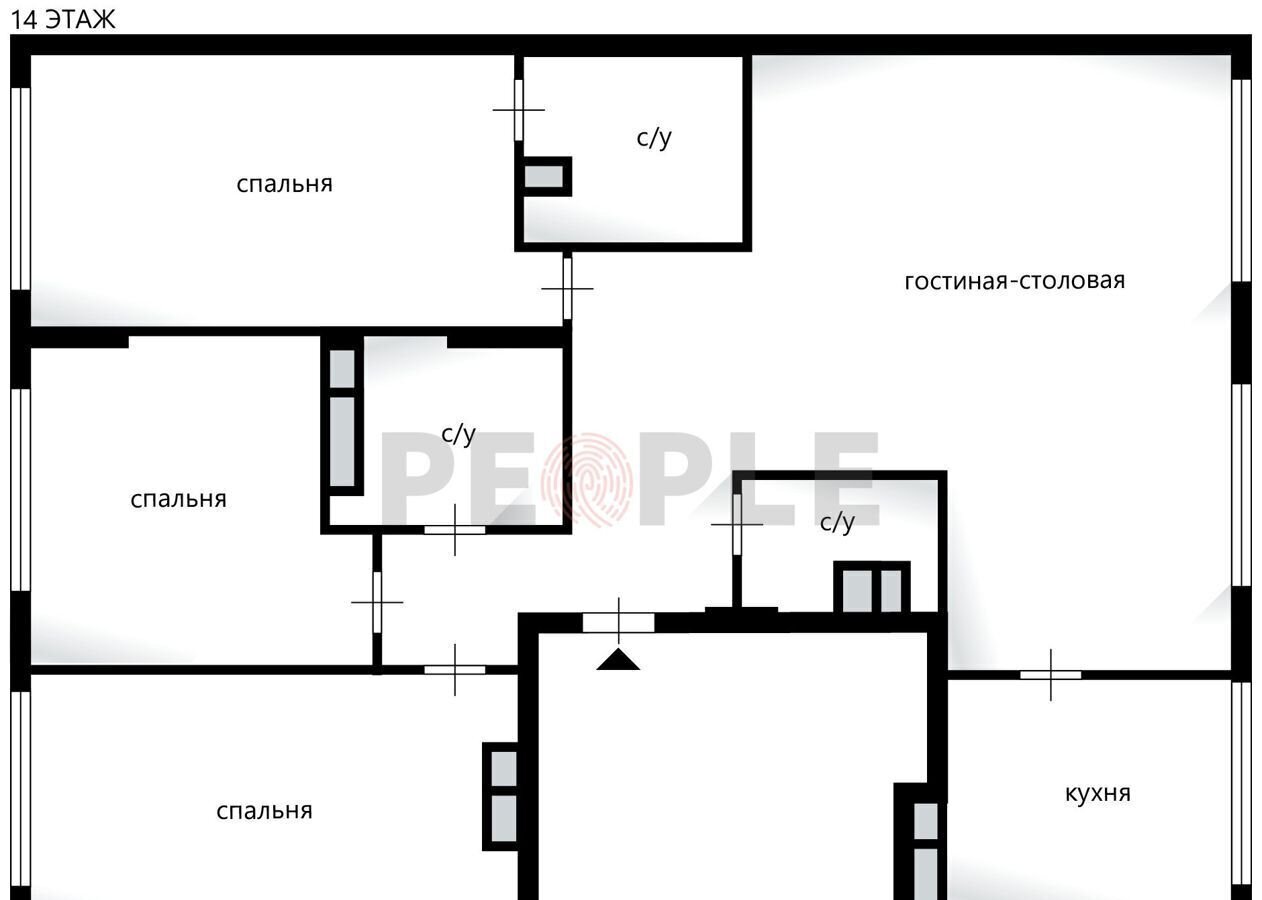 квартира г Москва метро Динамо пр-кт Ленинградский 36с/39 фото 25