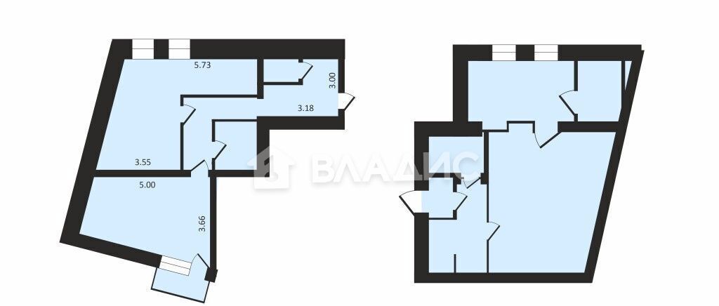 квартира г Вологда Заречье наб 6 Армии 7 фото 29