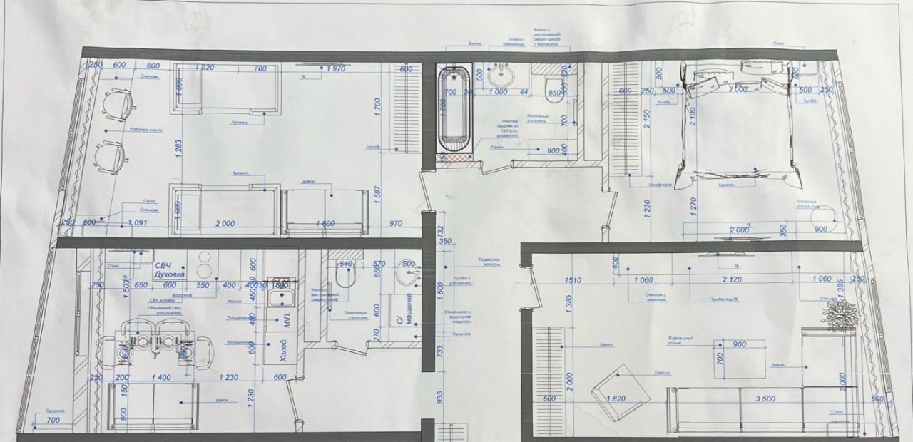 квартира г Краснодар р-н Прикубанский ул Восточно-Кругликовская 42/3к 2 фото 18