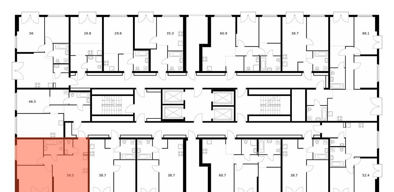 квартира г Москва метро Багратионовская ЖК Барклая 6 к 7 фото 2