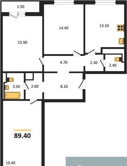 квартира г Воронеж р-н Центральный ул Шишкова 11 д. 140Б фото 1