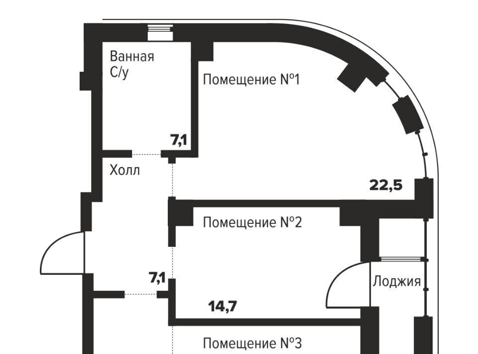 квартира г Челябинск р-н Центральный ул Труда 157а фото 1