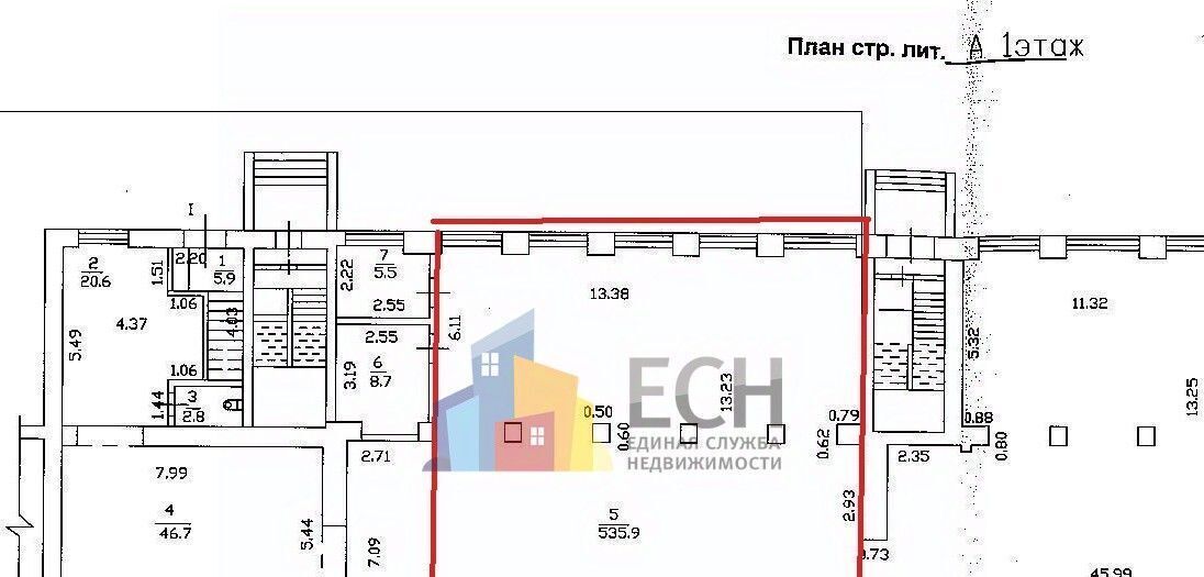 торговое помещение г Тула р-н Советский ул Фрунзе 25 фото 8