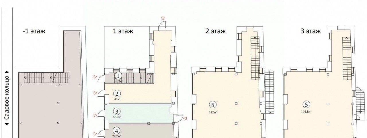 офис г Москва метро Павелецкая ул Бахрушина 36/14с 3 фото 3