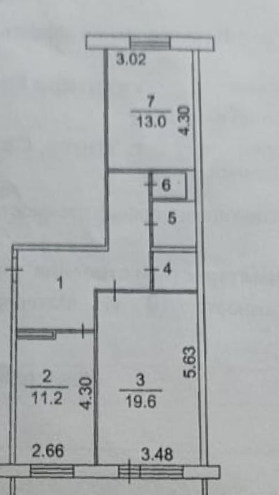 квартира г Томск р-н Октябрьский ул Сергея Лазо 27/1 фото 8