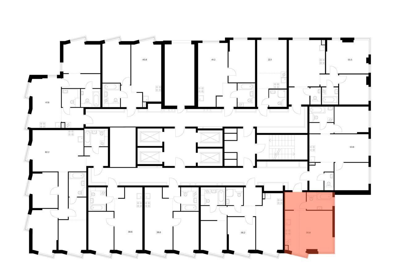 квартира г Москва метро Водный стадион б-р Кронштадтский 11 корп. 3 фото 2