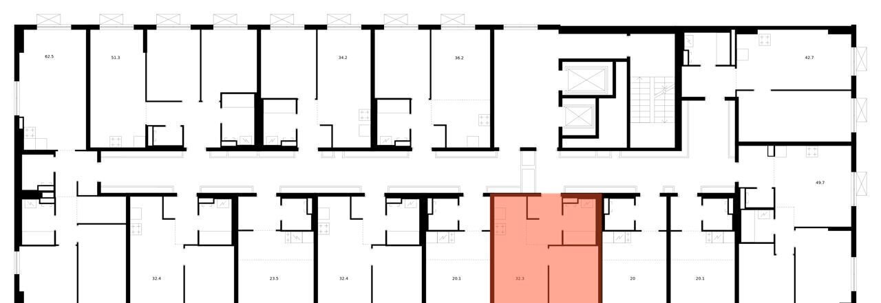 квартира г Москва метро Текстильщики корп. 6. 2, жилой комплекс Волжский Парк фото 2