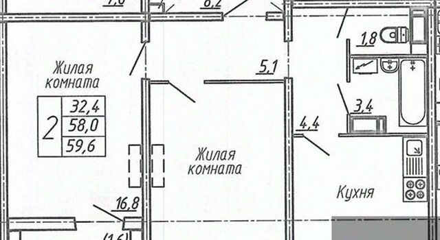 р-н Центральный ул Шишкова 140б/6 ЖК «‎Яблоневые Сады» фото