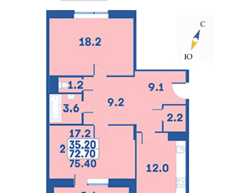 квартира г Москва б-р Новинский 8с/2 Центральный административный округ фото 1