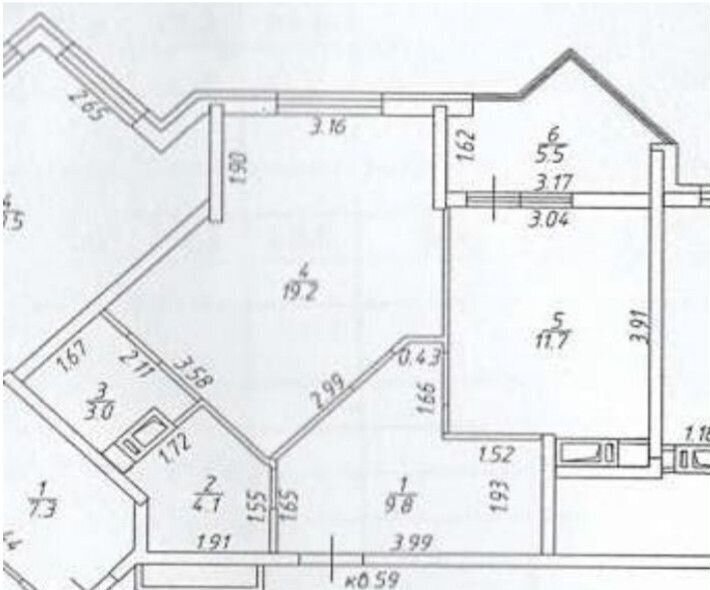 квартира г Краснодар р-н Прикубанский ул Ветеранов 85 ЖК «Сегодня» фото 22