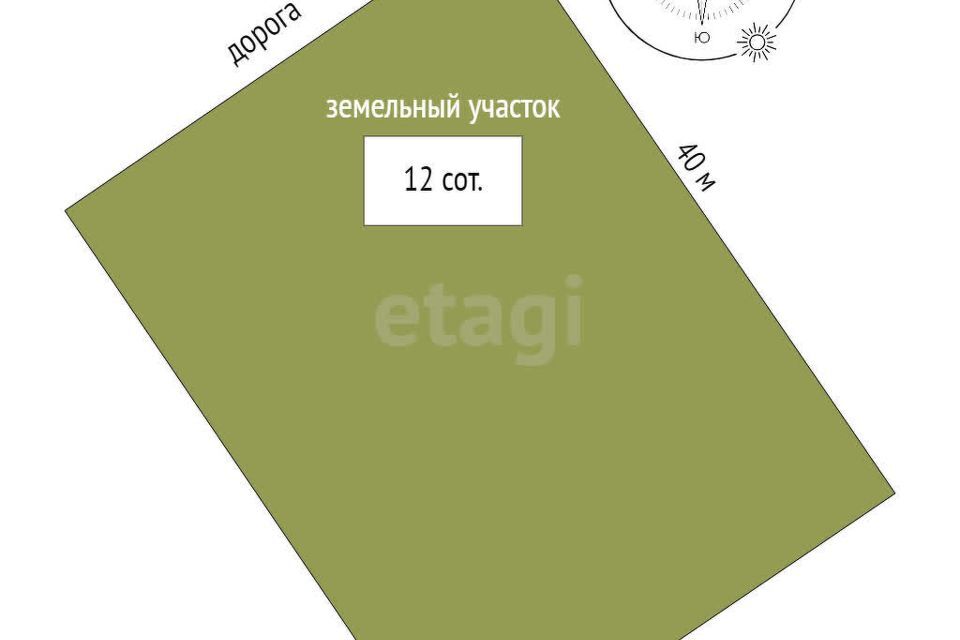 земля р-н Сургутский п Солнечный днп ДНТ Богдановское 10-я улица, 4 фото 7