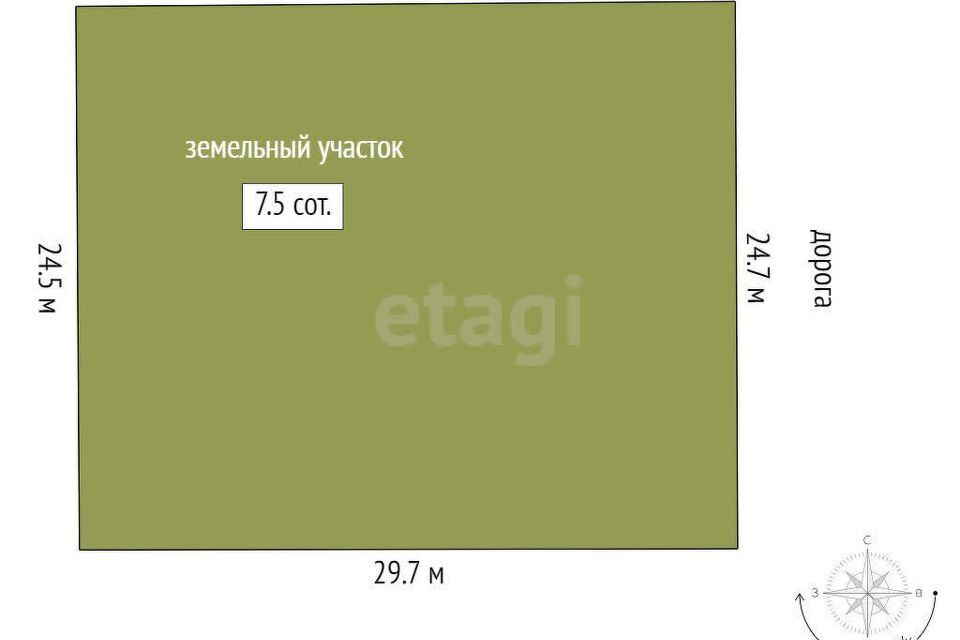 земля р-н Тюменский с Яр ул Почтовая фото 8