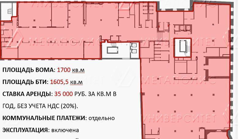 офис г Москва метро Пушкинская ул Тверская 16с/1 муниципальный округ Тверской фото 13