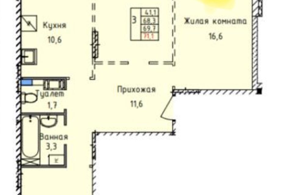 квартира г Мытищи б-р Тенистый 9 ЖК «Императорские Мытищи» Мытищи городской округ фото 1