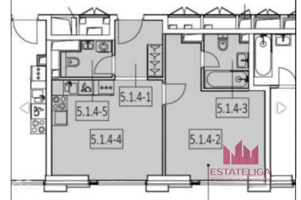 квартира г Москва ш Волоколамское 95/2 ЖК City Bay Северо-Западный административный округ фото 2