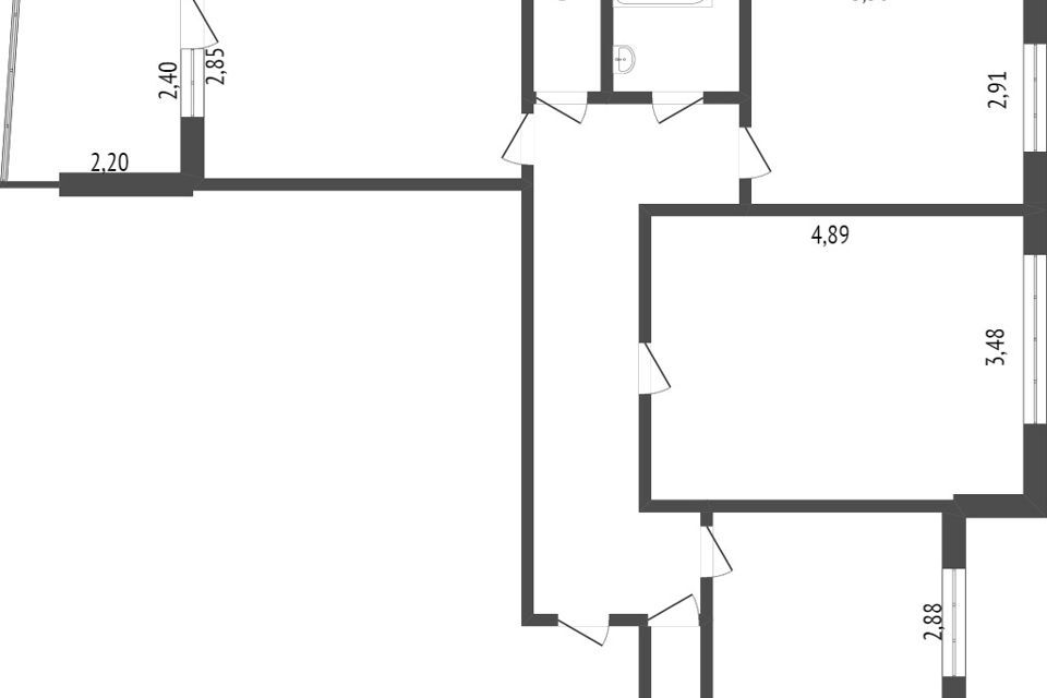 квартира г Омск ул Дианова 22 Омский район фото 8